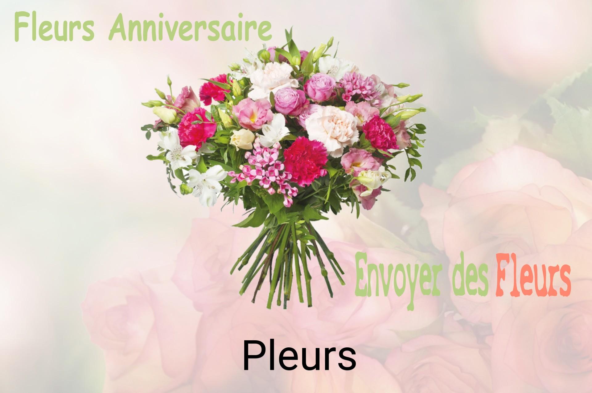 Bouquet de fleurs d’anniversaire livré à Pleurs