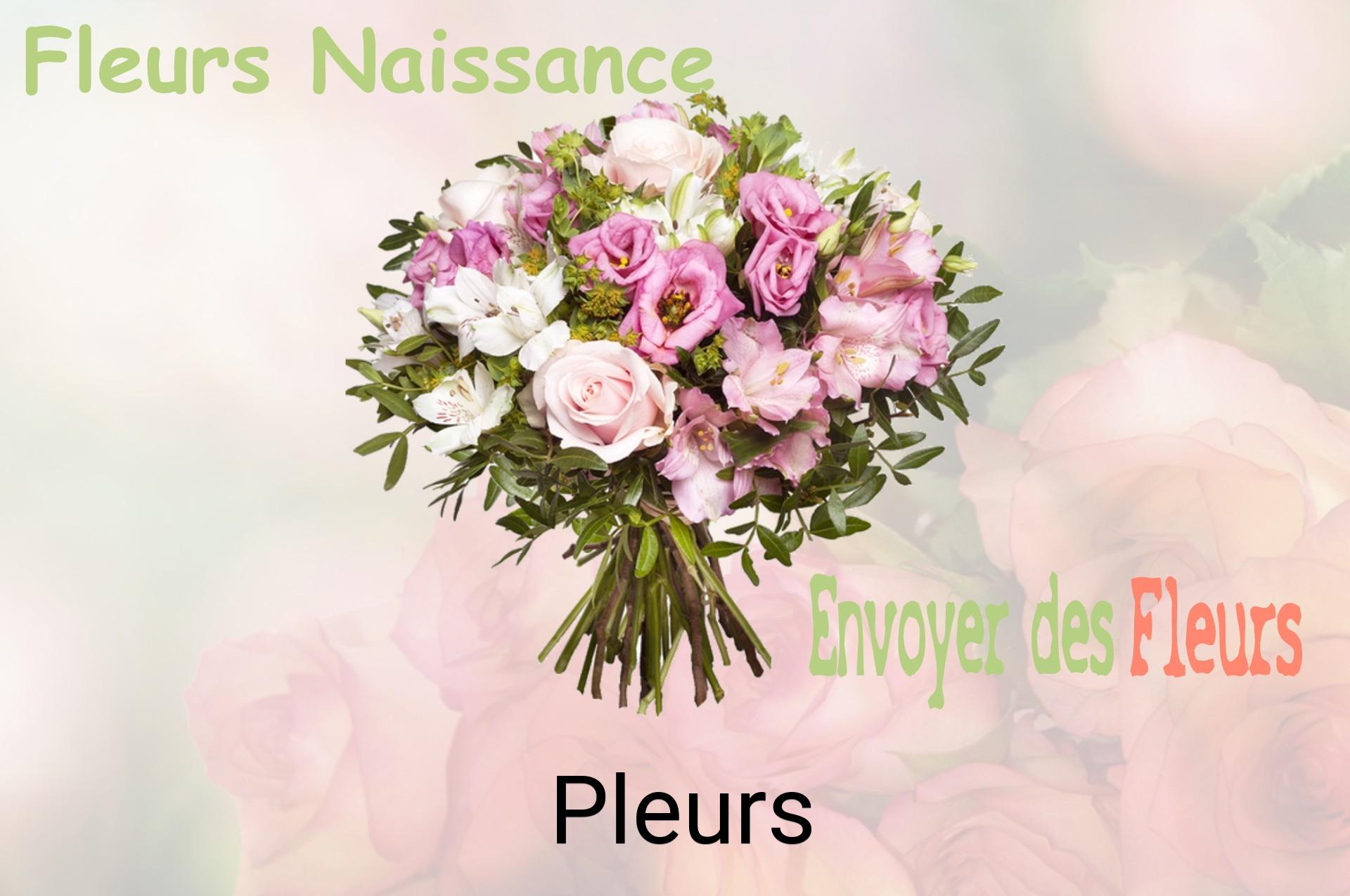 Bouquet de fleurs de naissance livré à Pleurs
