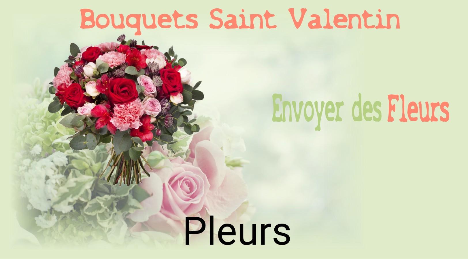 Roses de Saint-Valentin livrées à Pleurs